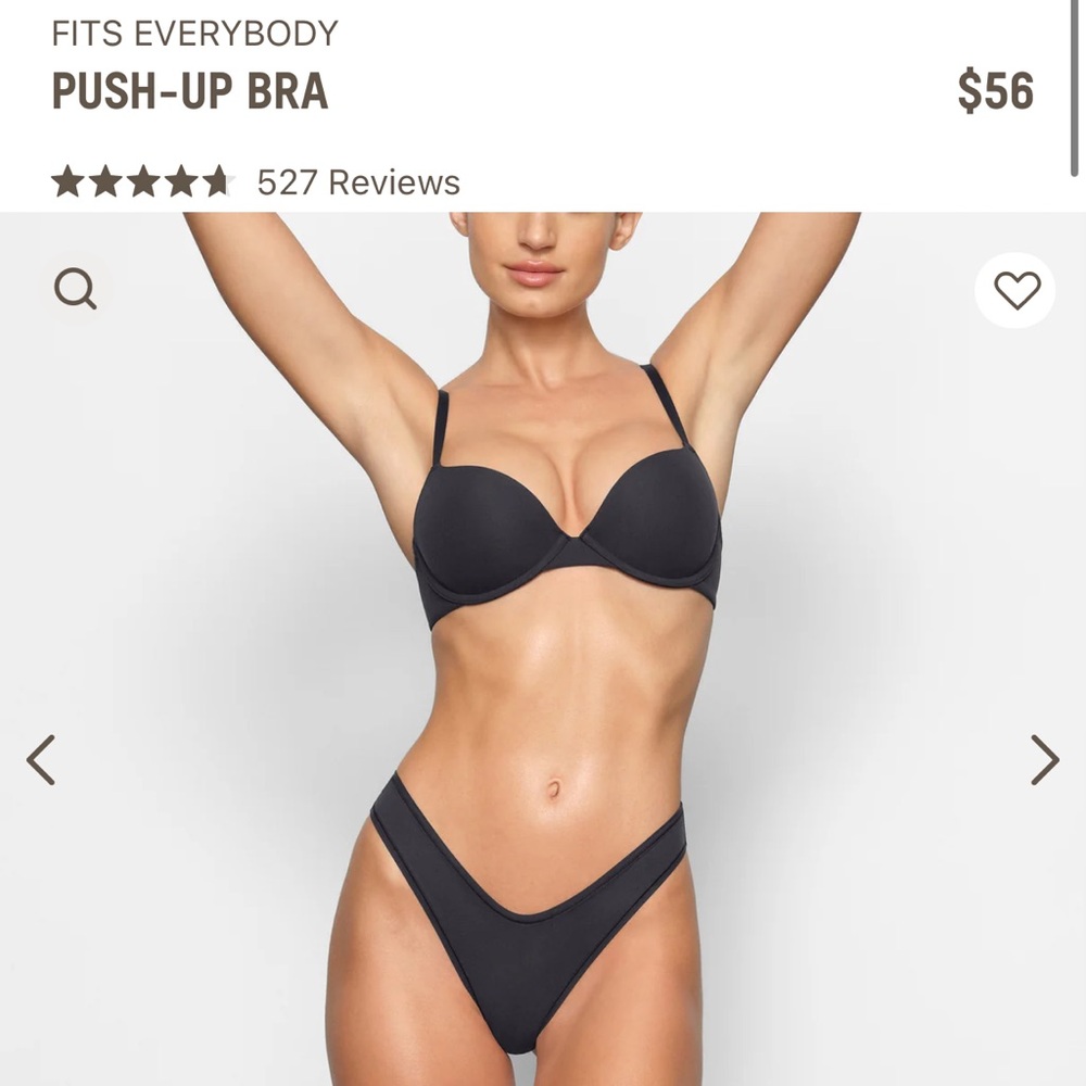 Skims Fit Everyone Push Up Bra